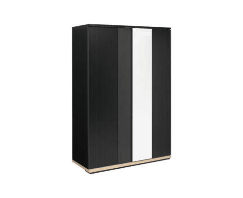 Urban wardrobe with 2 sliding doors 