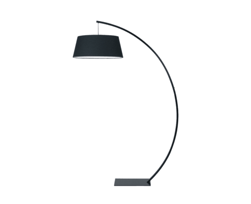 Duomo black floor lamp