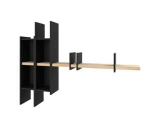 Natura shelf bookcase