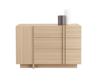 Symphonie dresser with 1 door and 3 drawers