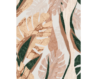 De Ninon panoramic wallpaper - Luxuriance W.240