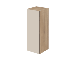 Adulis wall storage unit with 1 door