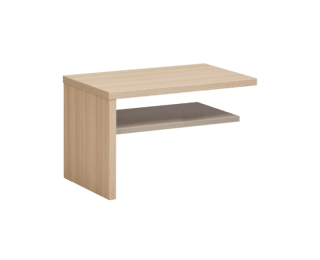 Graphic bedside shelf