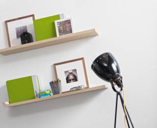 Urban wall shelf