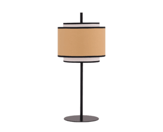 Bissol mustard/chalk lamp