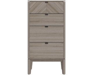 Montmartre 4-drawer chest