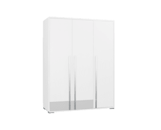 Tactil wardrobe with 3 doors and 1 drawer
