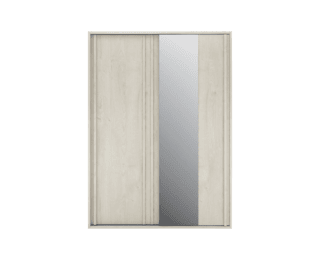 Lodge wardrobe with 2 sliding doors
