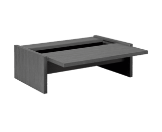 Preface coffee table with sliding top 