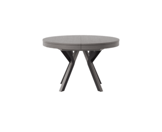 Rondo round table with Setis black legs
